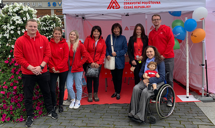 VZPoura úrazům se představila na Blesk ordinaci